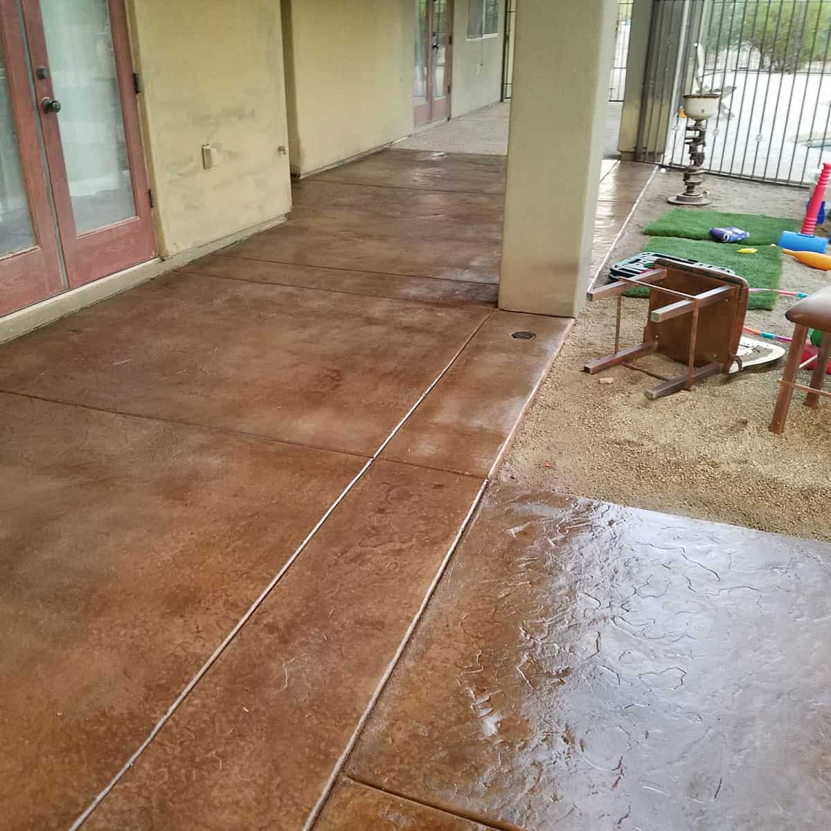 After Concrete Floor Cleaning 