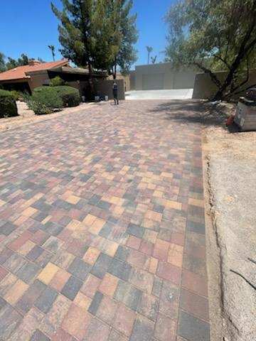Concrete Pavers Cleaning