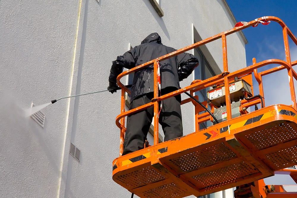 Warehouse power washing cleaning, Dakota Power Washing, Phoenix AZ